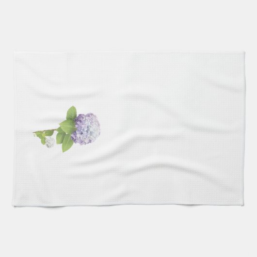 Hydrangea Flower, paarse Theedoek (Horizontaal)