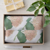 Hydrangea Flower Pattern Tissuepapier (Geschenk)
