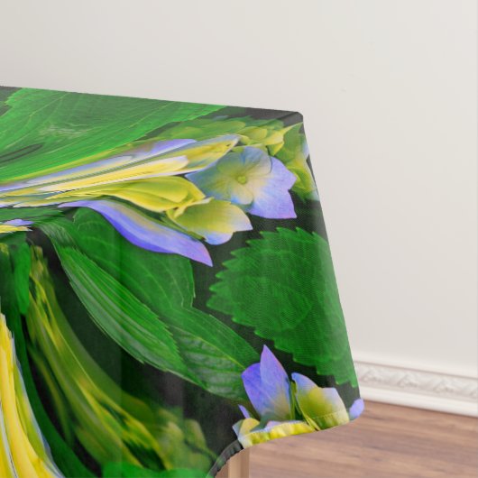 Hydrangea Flower Swirl Tablecloth Tafelkleed (Voorbeeld)