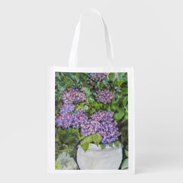 Hydrangea Flower Tas boodschappentas