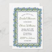 Hydrangea Flower Waterverf Vrijgezellenfeest Kaart (Voorkant / Achterkant)