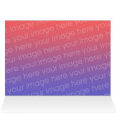 Hydrangea Flower Wedtable Place Card (Binnen Horizontaal (Boven))