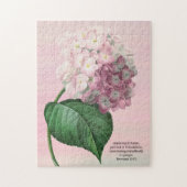  hydrangea Flowers Art Faith Puzzle Legpuzzel (Verticaal)