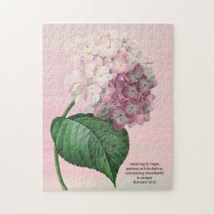  hydrangea Flowers Art Faith Puzzle Legpuzzel