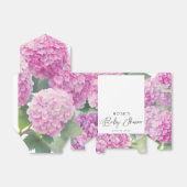 Hydrangea Flowers Baby shower Bedankdoosjes (Uitgevouwen)
