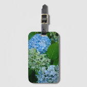 Hydrangea Flowers Bagagelabel (Voorkant (verticaal))