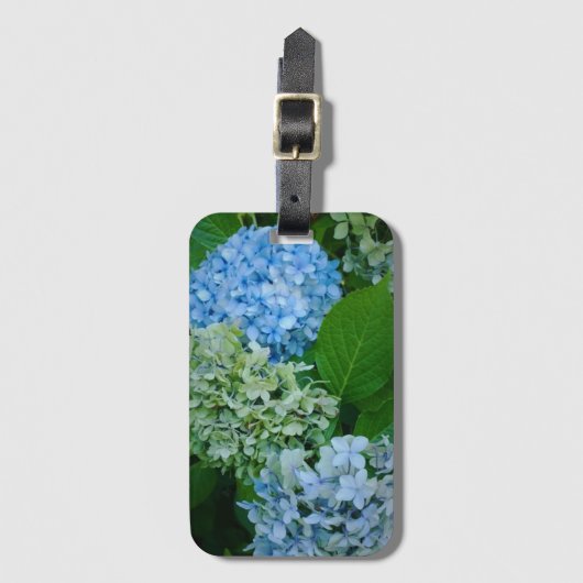 Hydrangea Flowers Bagagelabel (Voorkant (verticaal))