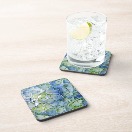 Hydrangea Flowers Beverage Coasters Bier Onderzetter (Rechterzijde)