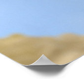 Hydrangea Flowers Blue Sky Poster (Hoek)