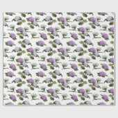 Hydrangea Flowers Cadeaupapier (Vlak)