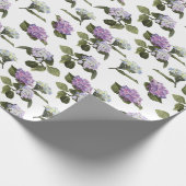 Hydrangea Flowers Cadeaupapier (Hoek)