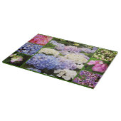 Hydrangea Flowers Collage-15x11 Cutting Board Snijplank (Hoek)