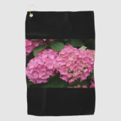 Hydrangea Flowers golfhanddoek (Voorkant)