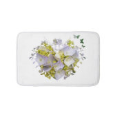 Hydrangea Flowers in Victoriaans Die Cut Heart Badmat (Voorkant)
