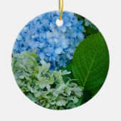 Hydrangea Flowers Keramisch Ornament (Voorkant)