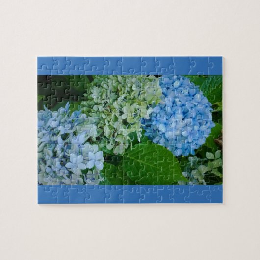 Hydrangea Flowers Legpuzzel (Horizontaal)