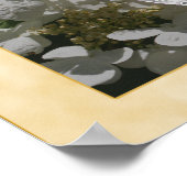 Hydrangea Flowers Lijst Creëer Uw eigen foto Poster (Hoek)