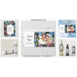 Hydrangea Flowers Lijst Weddenschap Foto Bedankkaart