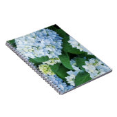 Hydrangea Flowers Notebook Notitieboek (Rechterzijde)
