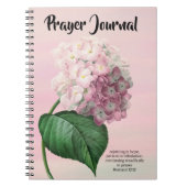  Hydrangea Flowers Prayer Journal Notitieboek (Voorkant)