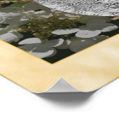 Hydrangea Flowers Voeg uw foto gepersonaliseerd to Poster (Hoek)