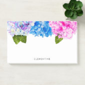 Hydrangea Flowers, Waterverf, gepersonaliseerd Post-it® Notes (Kantoor)