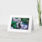 Hydrangea-fotokaart Kaart (Voorkant)