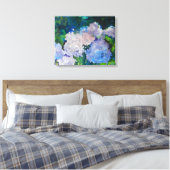 Hydrangea Garden Art Print (Insitu (Slaapkamer))