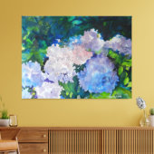 Hydrangea Garden Art Print (Insitu (Woonkamer))