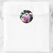 Hydrangea Garden Ronde Sticker (Tas)