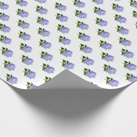 Hydrangea Gift Wrapping Paper Cadeaupapier (Hoek)