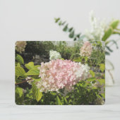 Hydrangea Grandiflora Feestdagenkaart (Staand voorkant)