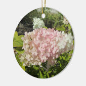 Hydrangea Grandiflora Keramisch Ornament (Links)