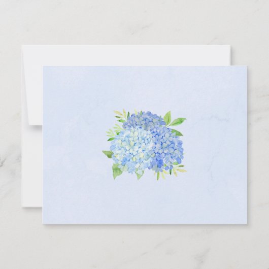 Hydrangea Greenery Navy Mason Jar Lights RSVP (Achterkant)