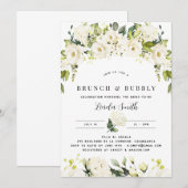 Hydrangea & groen Vrijgezellenfeest Kaart (Voorkant / Achterkant)