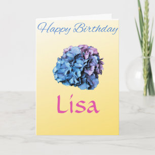 HYDRANGEA HAPPY BIRTHDAY KAART