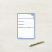 Hydrangea Haven RECIPE KAART Sjabloon lijst Post-it® Notes (Op bureau)