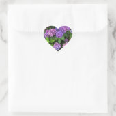 Hydrangea Heart Stickers (Tas)