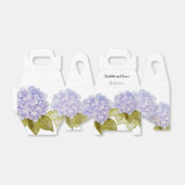 Hydrangea-hoeden van Violet Blue Bedankdoosjes (Uitgevouwen)