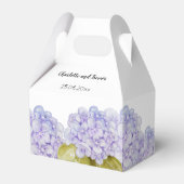 Hydrangea-hoeden van Violet Blue Bedankdoosjes (Voorkant Zijde)