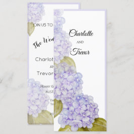Hydrangea-hoeden van Violet Blue Kaart
