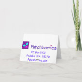 Hydrangea hortensia 6893 kaart (Achterkant)