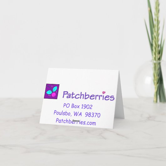 Hydrangea hortensia 6893 kaart (Achterkant)