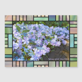Hydrangea hybrida "Dance Party" [Magnet Card]