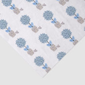 Hydrangea Hydrangeas Topiary Ginger jar Tissuepapier (Detail)