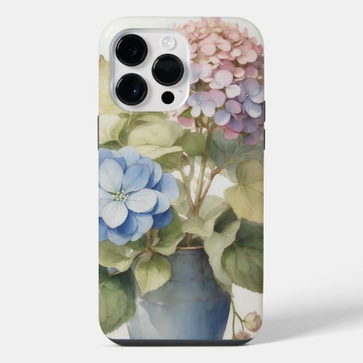 Hydrangea iPhone Hoesje (Achterkant)