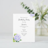 Hydrangea Kaart (Staand voorkant)