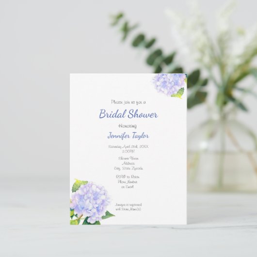 Hydrangea Kaart (Staand voorkant)