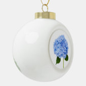 Hydrangea Keramische Bal Ornament (Links)
