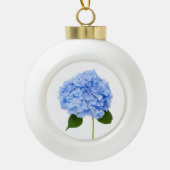 Hydrangea Keramische Bal Ornament (Voorkant)